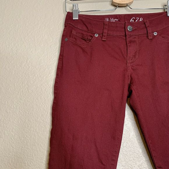 Women's Red Jeans - Picture 2 of 6